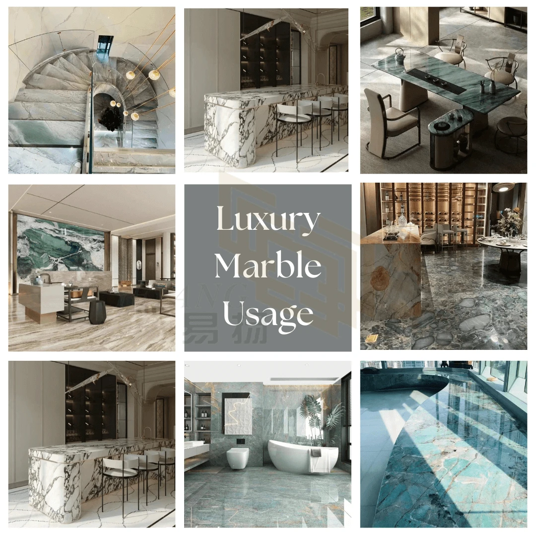 Luxury stone usage Luxury stone usage