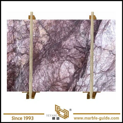 Paars Lila Bookmatch marmeren platen