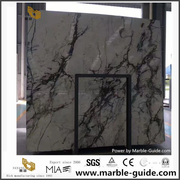 Nieuwe China Orchid Onyx witte marmeren platen voor badkamer achtergrond muurontwerp