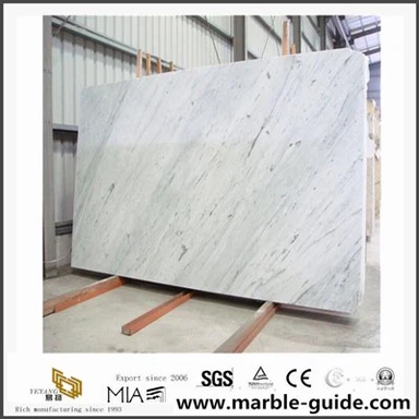 Goedkope carrara wit marmer natuursteen marmer voor vloer/muur