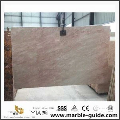 China Good Prijs Cherry Blossom Marble Slabs voor badkamer ijdelheid top