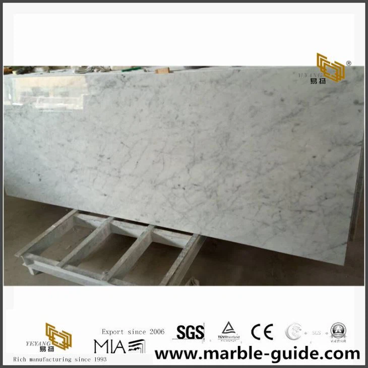 New Luxury Bianco Carrara White Marble Slab