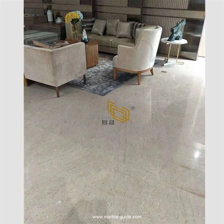 Oman Light Gray Marble Flooring