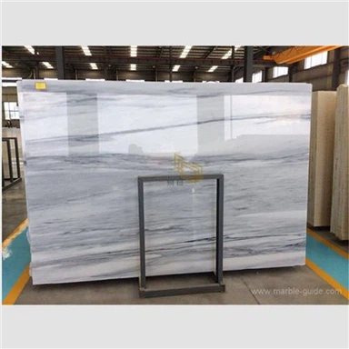 Gepolijste Victoria Falls White Marble -platen te koop